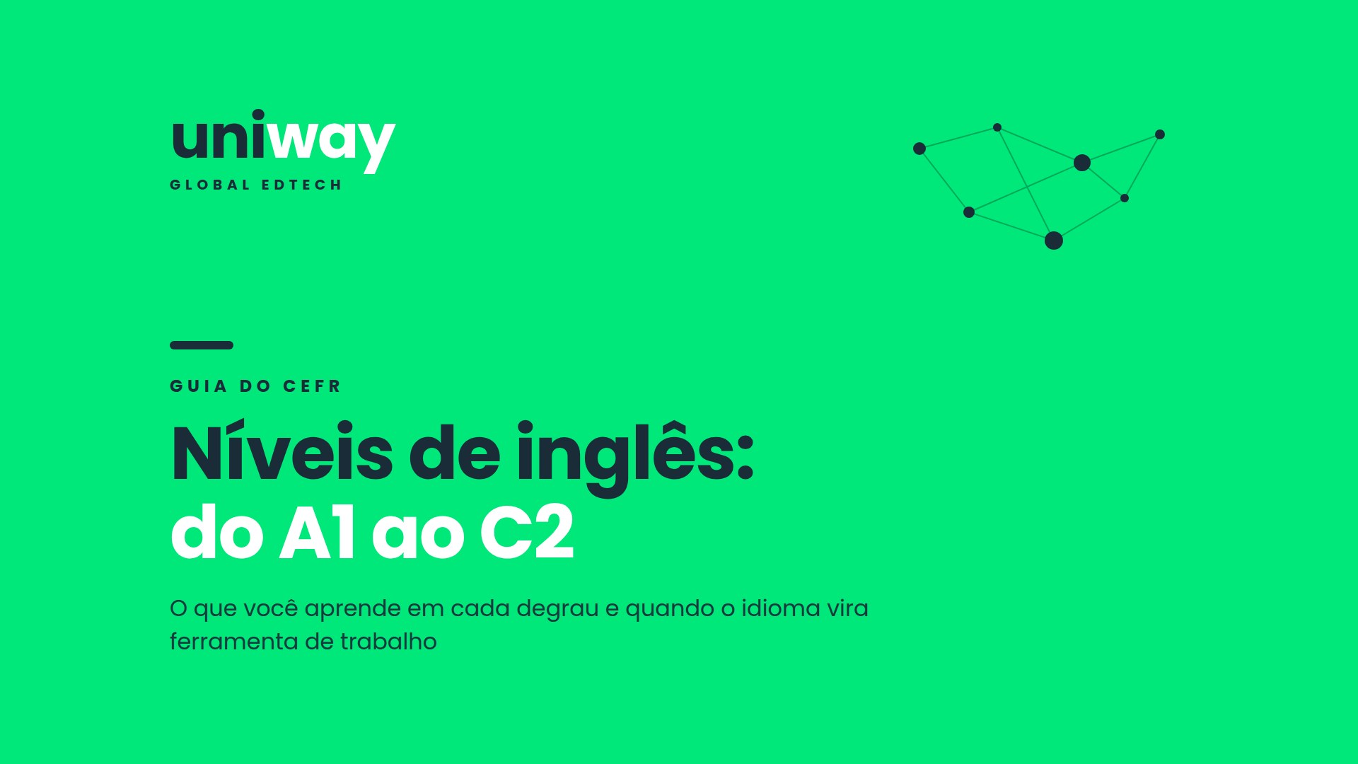 Leia mais sobre o artigo Níveis de inglês: o que você aprende do A1 ao C2
