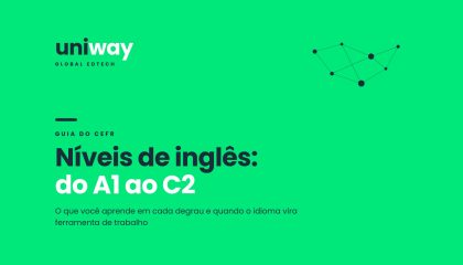 Capa do artigo sobre os níveis de inglês do CEFR, do A1 ao C2